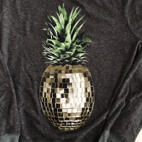 NWT Wildfox Party Pineapple Sweatshirt - Picture 3 of 6